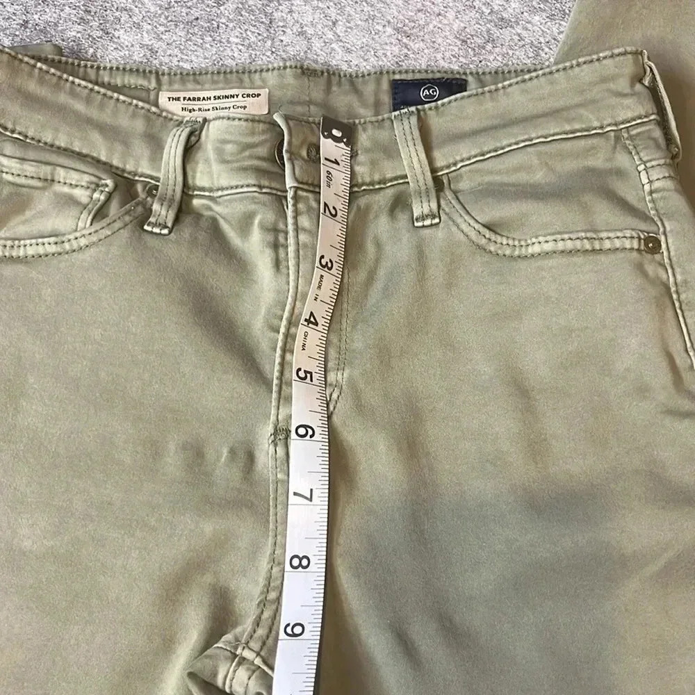 AG The Farrah Skinny Crop, High Rise, 25. - Picture 7 of 13